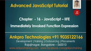 Advanced JavaScript - Chapter 16