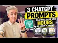 3 ChatGPT Prompts That Will Save You HOURS of Lesson Planning End of Year Lifesaver