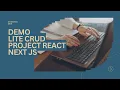 DEMO CRUD USE DATA ARRAY ON REACT WITH NEXT JS