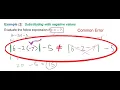 How to Evaluate Absolute Value Expression