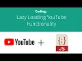 Lazy Load YouTube with Jquery