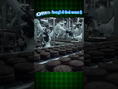 how Oreo cookie made in factory #shorts #factory