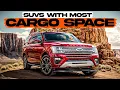 7 BEST SUVs with the Most Cargo Space