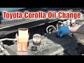 How to change the oil in a 2003 2004 2005 2006 2007 2008 Toyota Corolla