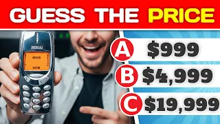 Guess the Real Price of Expensive Products | Guess the Price Quiz?