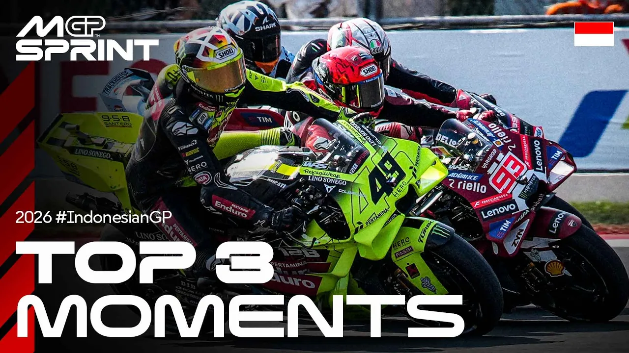 Top 3 Tissot Sprint moments😲 | 2026 Indonesian GP