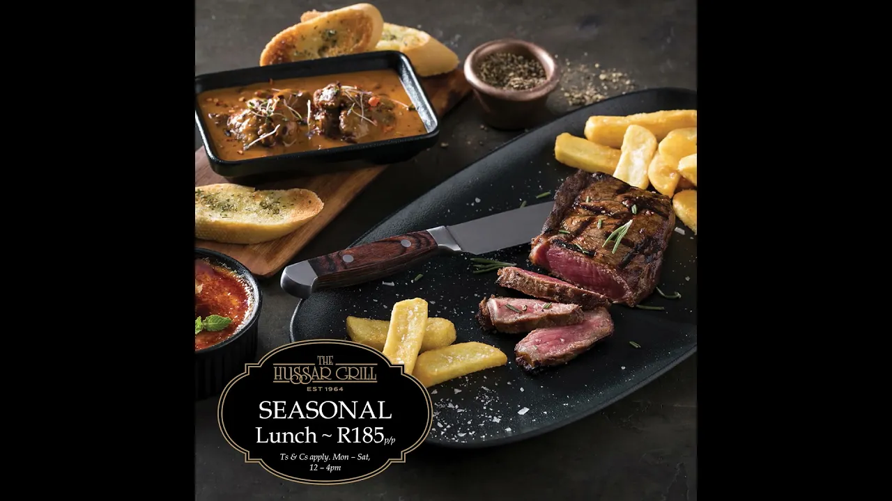 The Hussar Grill seasonal lunch special