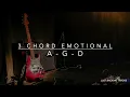 Lagu 3 Chord Emotional Guitar Backing Track | A-G-D