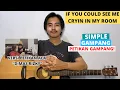 Download Lagu TUTORIAL PETIKAN (If You Could See Me Cryin' In My Room) (Tutorial Gitar) CHORD GAMPANG!