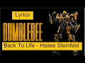 Download Lagu Ost. Bumblebee Movie | Back to Life - Hailee Steinfeld s  | Sountrack Lagu