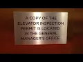 Schindler Hydraulic Elevator CourtYard Marriott Wausau WI