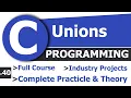 Unions in C Programming Structures Vs Unions Complete C Tutorial