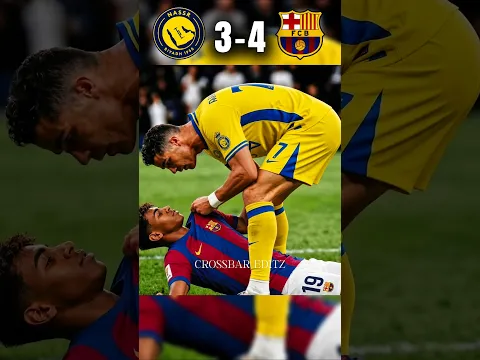 The Day Ronaldo Destroyed Lamine Yamal | Al Nassr VS Barcelona Final | #ronaldo vs #lamineyamal