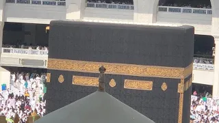 لما بقينا في الحرم عمرة رمضان     هجريه أبريل ٢٠٢٢ زيارة بيت الله الحرام والكعبة ربنا يوعد المشتاقين دندنها