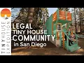 San Diego s 1st Legal Tiny House Community Insights Tours