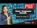Linear congruence example 2 Number theory Finding solution of x Fully Solved Example Solution