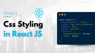 How To Use CSS Styling in React JS 3 Ways to Style