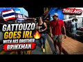 Gattouz0 Goes IRL in Thailand with His Brother Brinxman