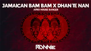jamaican bam bam x dhan te nan dj ronnie afro bollywood mashup bollywood banger hugel