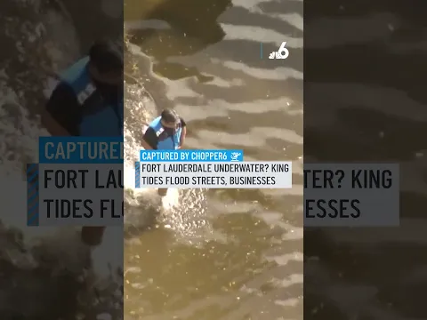 Fort Lauderdale underwater? Kingtides flood streets, businesses