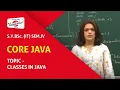 SY B Sc IT Sem IV - Core Java Lecture Vidyalankar
