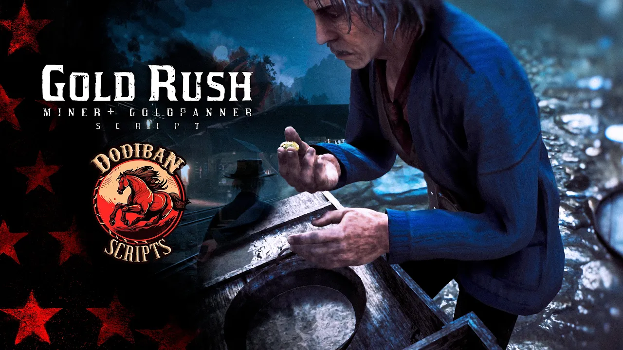 Gold Rush Remake | RedM | Escrowed