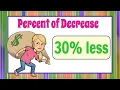 Writing Percent of Decrease Algebraically 7 EE A 2