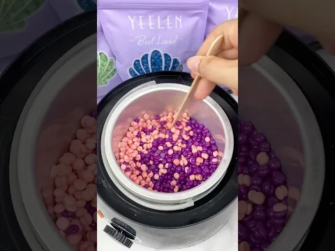 Check out Yeelen wax kit #yeelen #yeelenwax #waxingkit #waxing #hardwax #waxbeads #asmr