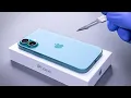 iPhone 16 Teal Color Unboxing and Camera test Australia Special - ASMR