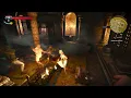 The Witcher 3 Ciri helps Dijkstra defend the Bath House