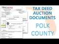 Polk County - Locate all Info and Documents for Tax Deed Auction Excess Proceeds Claims