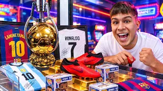 Creé una Maquina de Gancho con Los Productos Más Caros de Futbolistas!