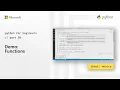 Demo Functions Python for Beginners 30 of 44