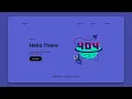 Responsive 404 Error page using HTML CSS And javaScript Responsive web Design website tutorial