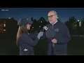Hollie Strano reunites with one of her favorite professors at John Carroll University