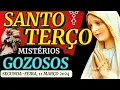 Download Lagu Santo Terço de hoje Segunda-feira (11/03/2024)🌹Mistérios Gozosos🌹Terço Mariano / Terço de Fátima