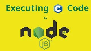 Run your c code from nodeJS
