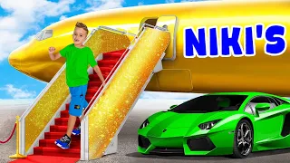 نيكي تعلم كيفية مساعدة أمي وكسب المال 