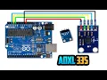 How To Interface ADXL335 Analog Accelerometer Sensor With Arduino