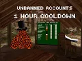 UNBANNED GORILLA TAG ACCOUNTS Verus Accounts 1 hour cooldown