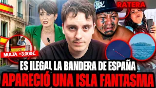 La "inalcanzable" termino robandole-Declaran ilegal la bandera de España-Aparece Isla fantasma(Real)