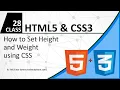 HTML and CSS Tutorial For Beginners - 2017