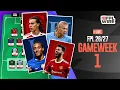 Locked Loaded - Gameweek 1 Pod The FPL Wire Fantasy Premier League Tips
