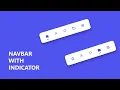 Animated Navigation Bar With Indicator Using Html Css JS
