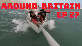 Dodging ships in the Thames Estuary, Sailing around Britain, Episode 27