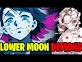 All Lower Demon Moons Story and Human Life - Twelve Kizuki from Demon Slayer Loginion
