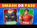 SMASH or PASS HOTTEST Cartoon Male Characters EVER
