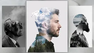 Double Exposure Tutorial #Photoshop #tutorial #smartgraphics