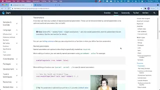Dart Language Tour - Parameters Functions