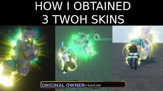 YBA How I Manage To OBTAIN 3 TWOH skins 2024